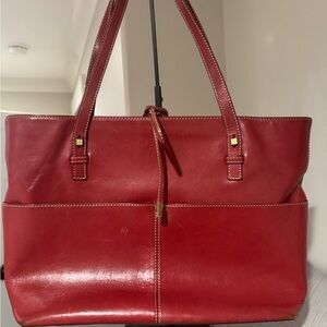 Kate Spade Red Leather Tote
